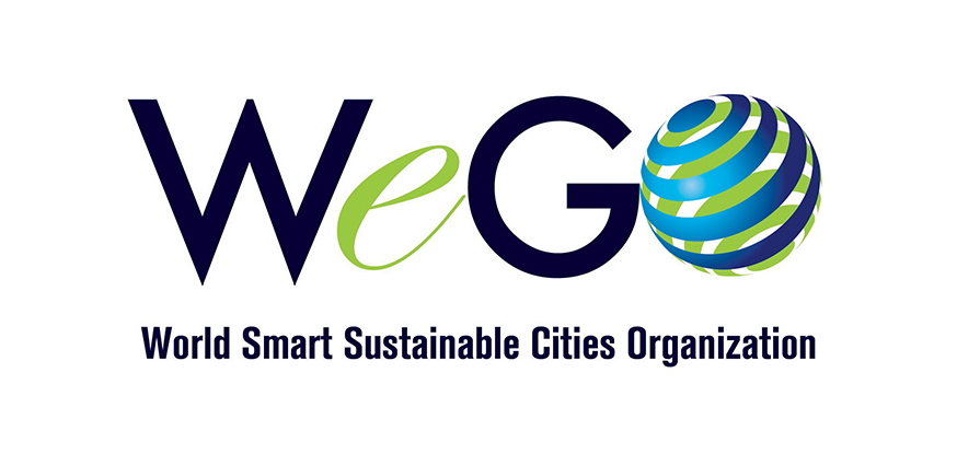 Be smart world. Smart World. WEGO logo.